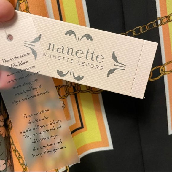 NWT Nanette Lepore, V Neck, Maxi Dress | Long dress - Picture 9 of 9